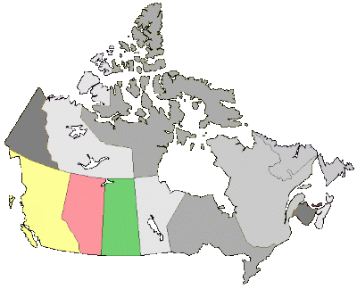 Map of Canada